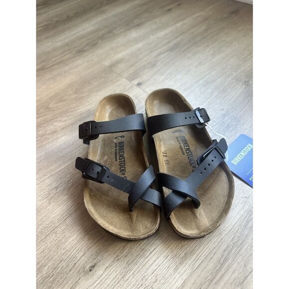 Birkenstock sandals Mayari Little Kids Size 30 Black Leather US Size K 12